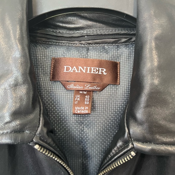 Men’s Daniel leather jacket - Picture 2 of 3